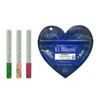 El Blunto Gold Jointo Variety Pk .6g Sativa Hybrid Midnight Reserve 1.8g 3pk