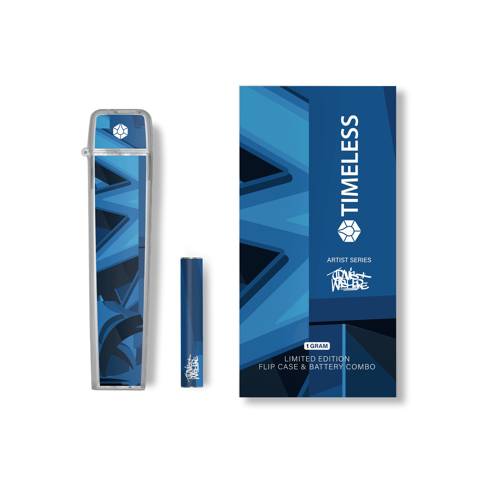 Timeless TV6 1g Battery and Flip Case Combo (Trav Artist Legacy)