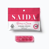 Saida Gummy Bar 100mg Hybrid Berries & Cream