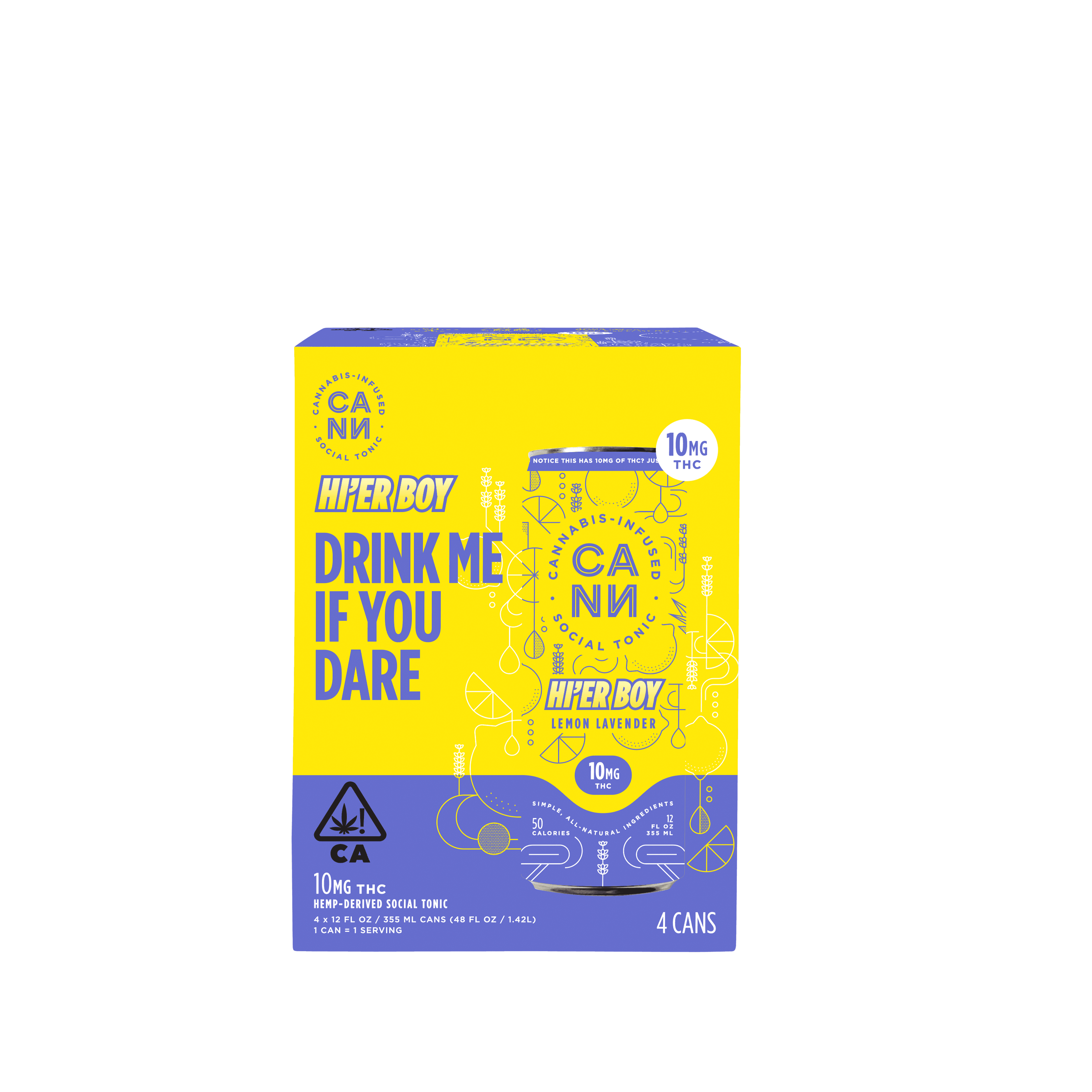 CANN Hi'er Boys Lemon Lavender 4pk