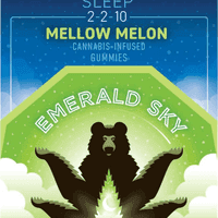 Emerald Sky Sweet Dreams Gummies 5ct 20mg Indica Mellow Melon 2:2:10 THC/CBD/CBN