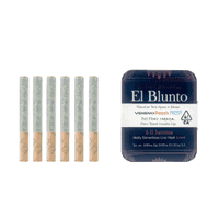 El Blunto FlavorCore Hash Jointito .5g Indica Veneno Peach Frost 6pk 3g 16ct