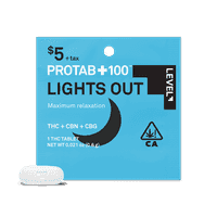 Level Protab Lights Out 100 1-Piece $5 printed pk