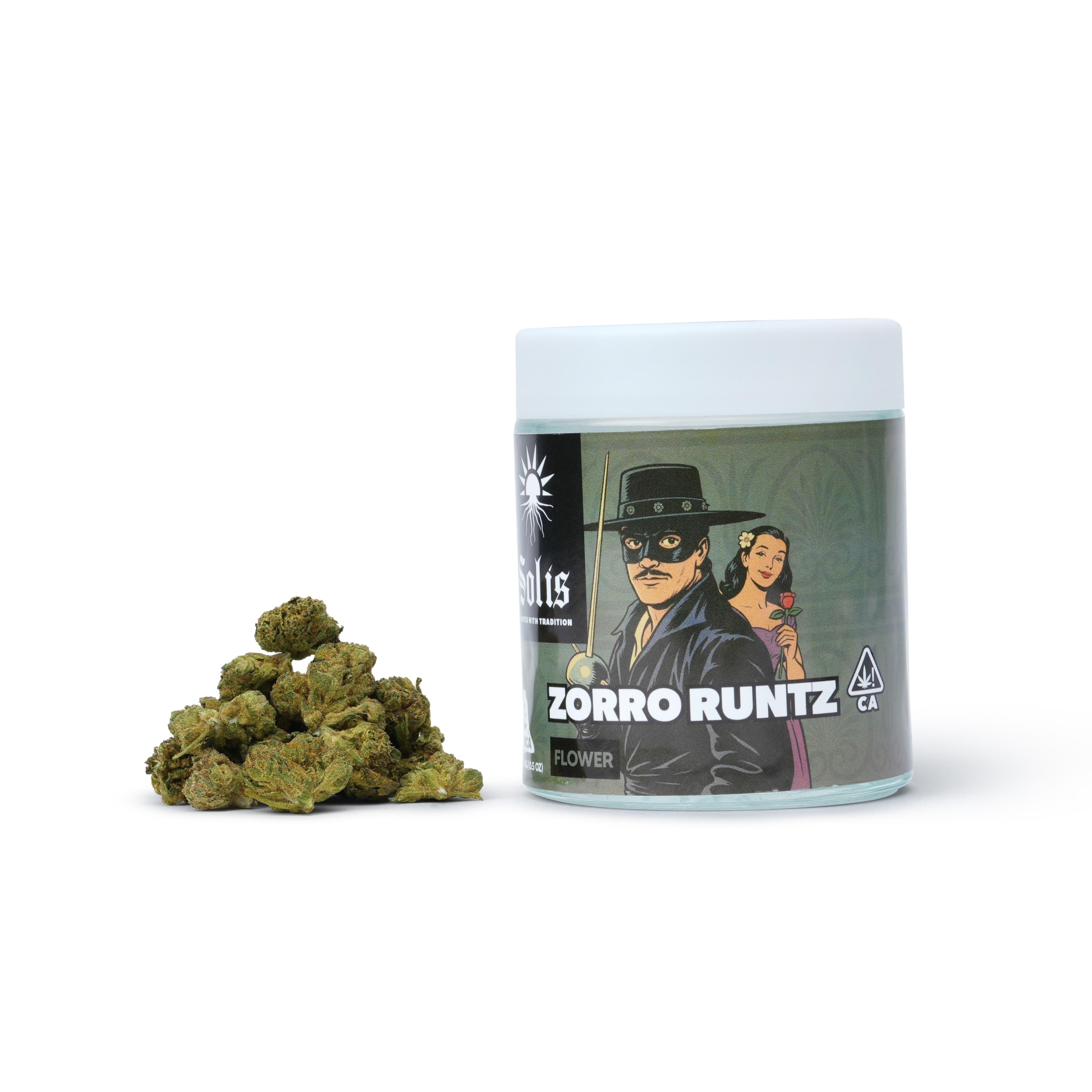 Solis Flower 14g Indica Zorro Runtz
