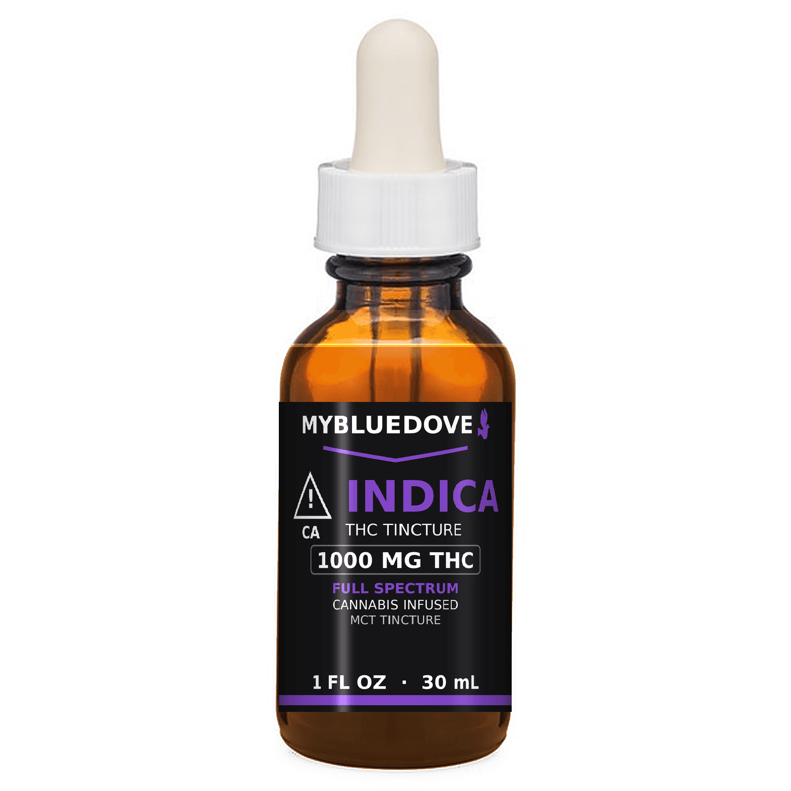 The Original Canna-Lean My Blue Dove Tincture 30ml 1000mg THC Indica