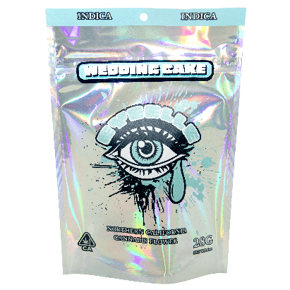 Eyeelle Silver Flower 28g Indica Wedding Cake