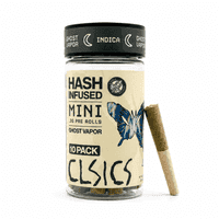 CLSICS Hash Preroll 10pk Indica Ghost Vapor