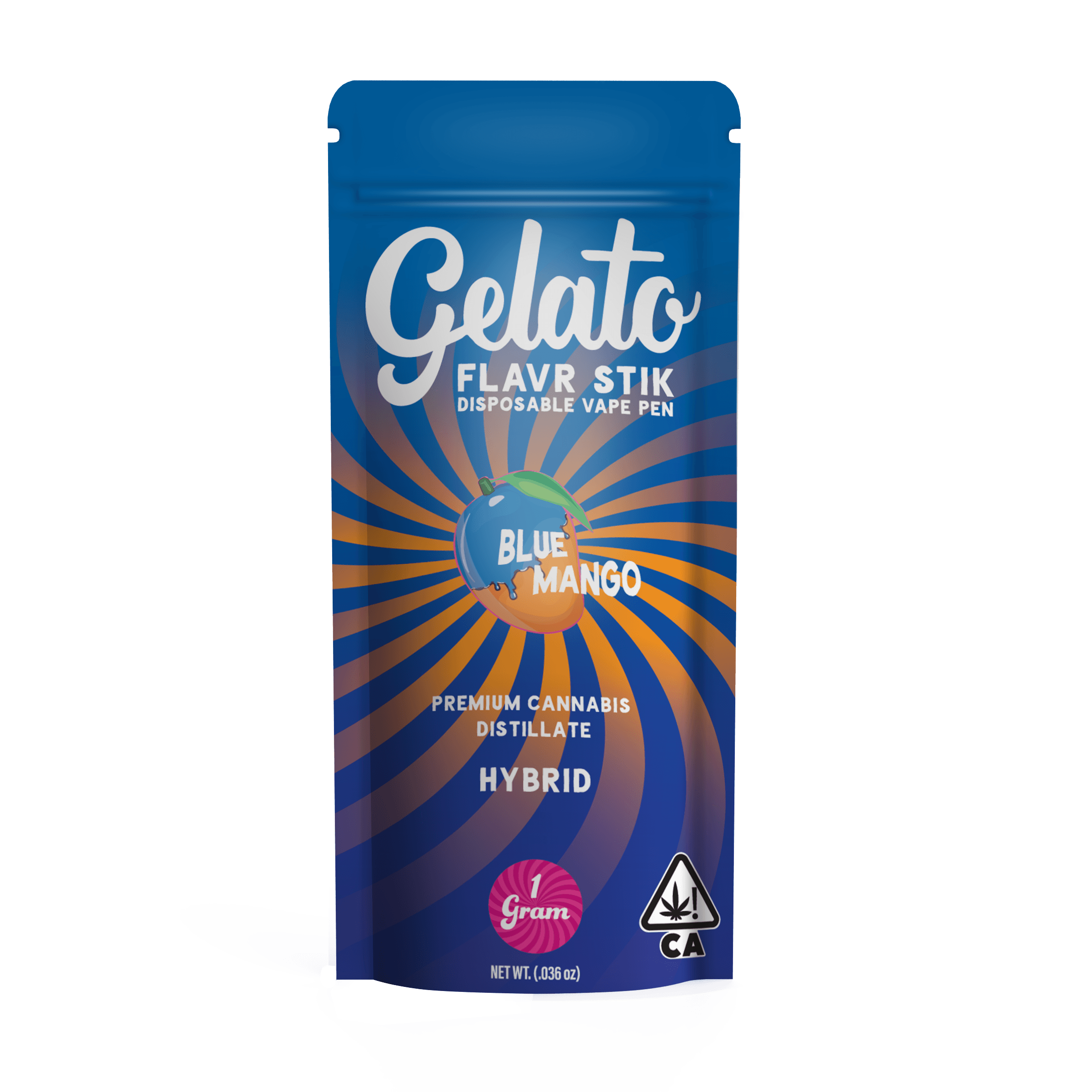 Gelato Flavors All-In-One 1g Hybrid Blue Mango 10pk