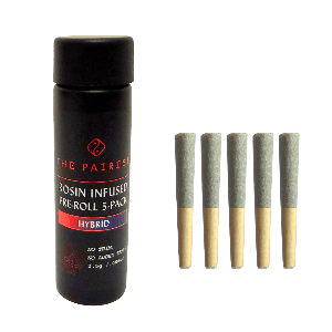 The Pairist Rosin Infused Preroll 0.5g Hybrid Space Cake 5pk 2.5g