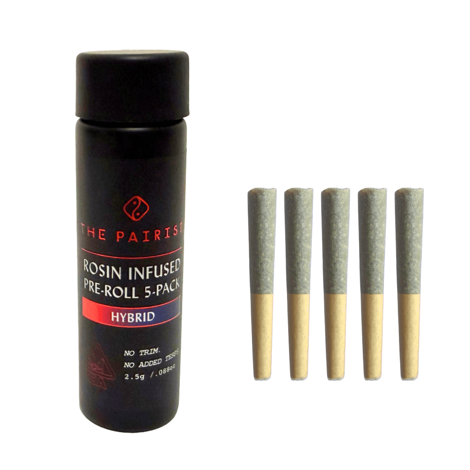 The Pairist Rosin Infused Preroll 0.5g Hybrid Space Cake 5pk 2.5g