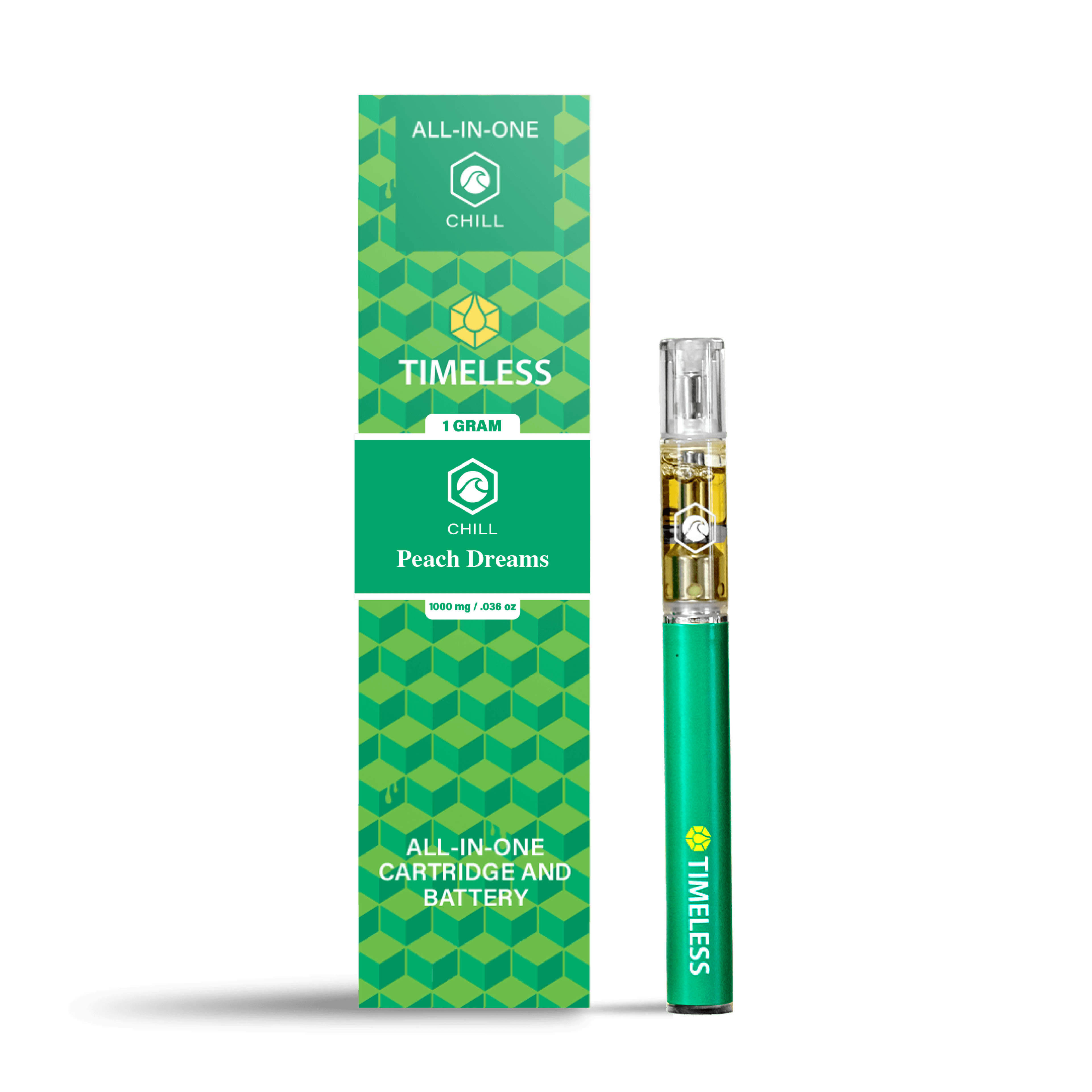 Timeless All-In-One Chill 1g Hybrid Peach Dreams