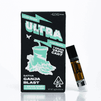 Ultra Live Rosin and Live Resin Cartridge 1g Sativa Ganja Blast
