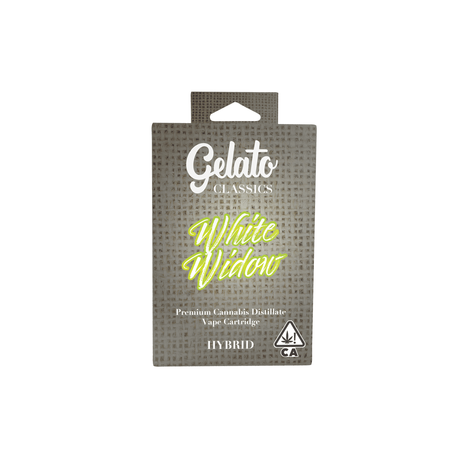 Gelato Classics Cartridge 1g Hybrid White Widow 10pk