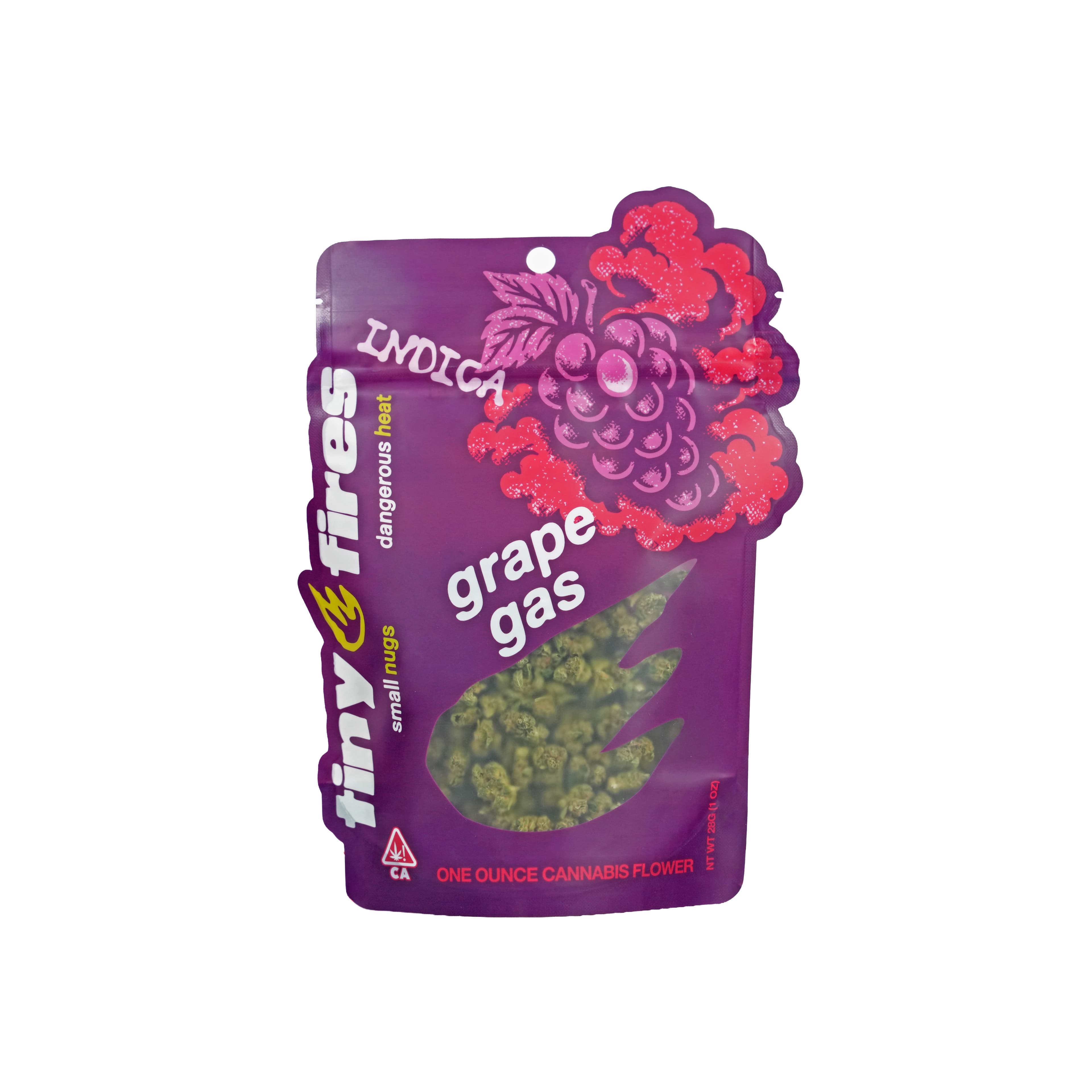 Tiny Fires Flower 28g Indica Grape Gas