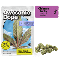 Awesome Dope Smalls Flower 14g Indica Chimera Junky