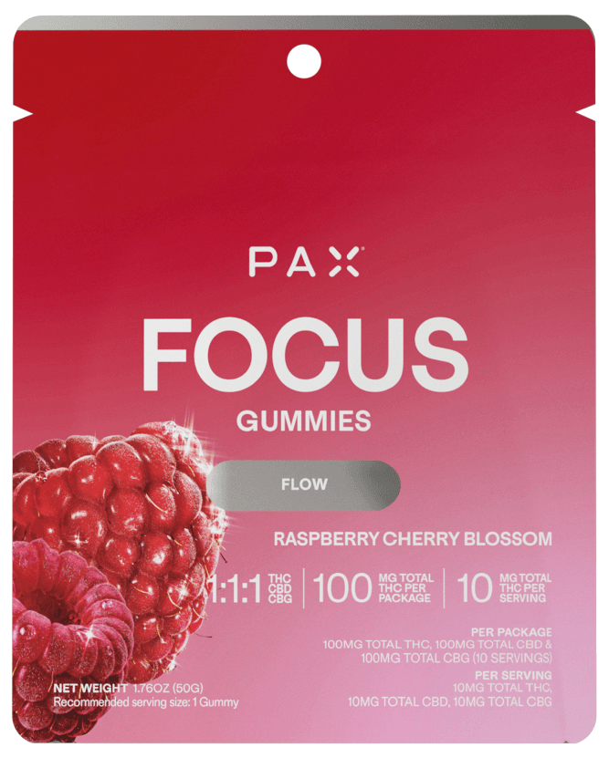 PAX FX Gummies Focus