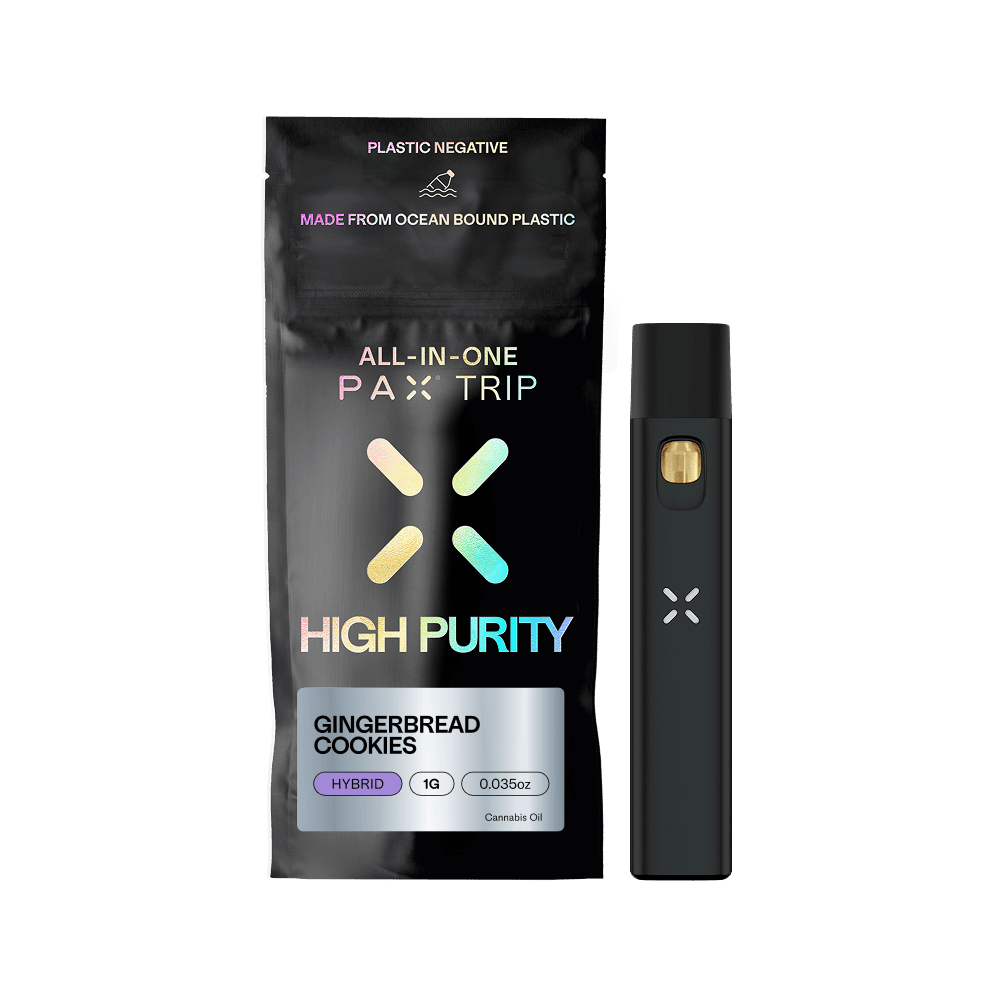 PAX Trip All-In-One High Purity THC 1g Hybrid Gingerbread Cookies