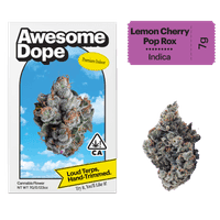 Awesome Dope Indoor Flower 7g Indica Lemon Cherry Pop Rox