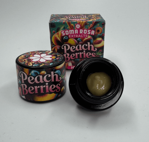 Soma Rosa Live Rosin 1g Indica Berry Pie