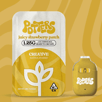 Potters Live Resin All-In-One 1.25g Sativa Juicy Strawberry Patch