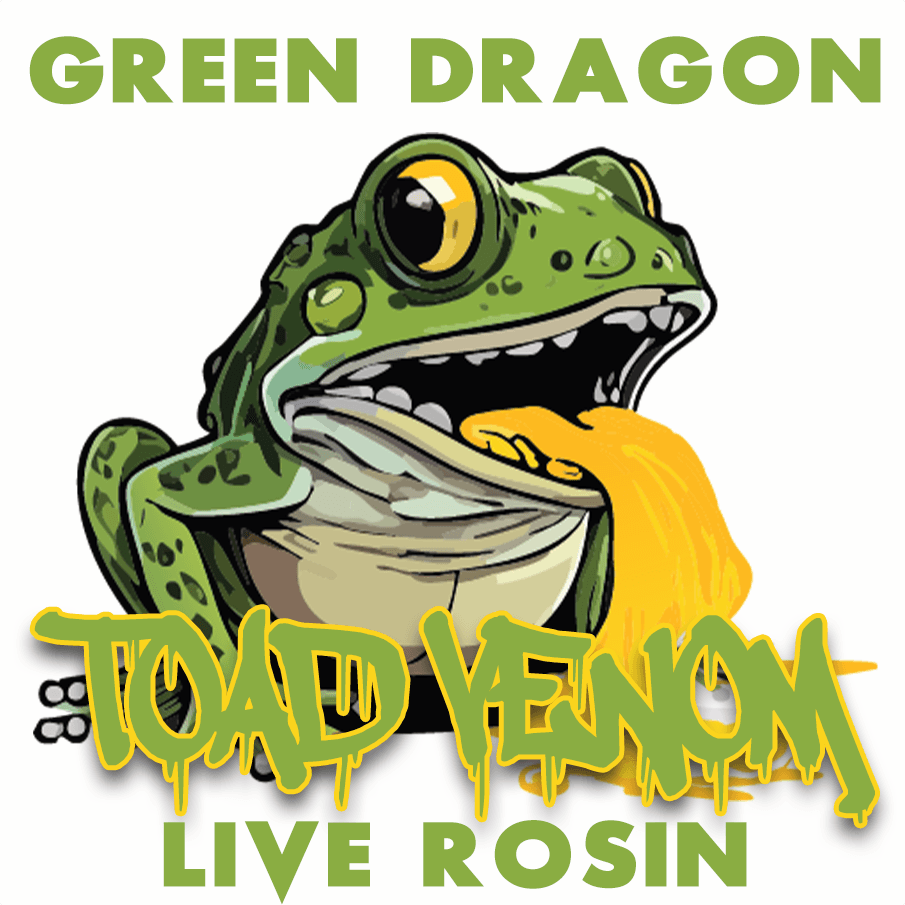 Green Dragon Solventless Live Rosin 1g Toad Venom