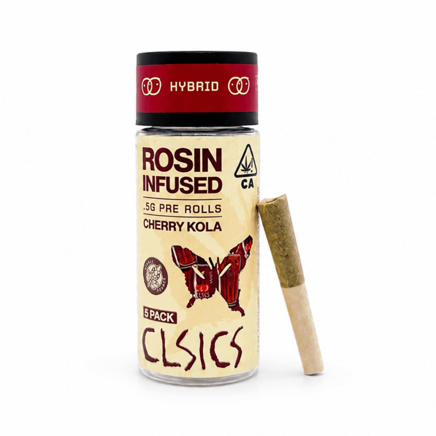 CLSICS Rosin Preroll 5pk .5g Hybrid Cherry Kola