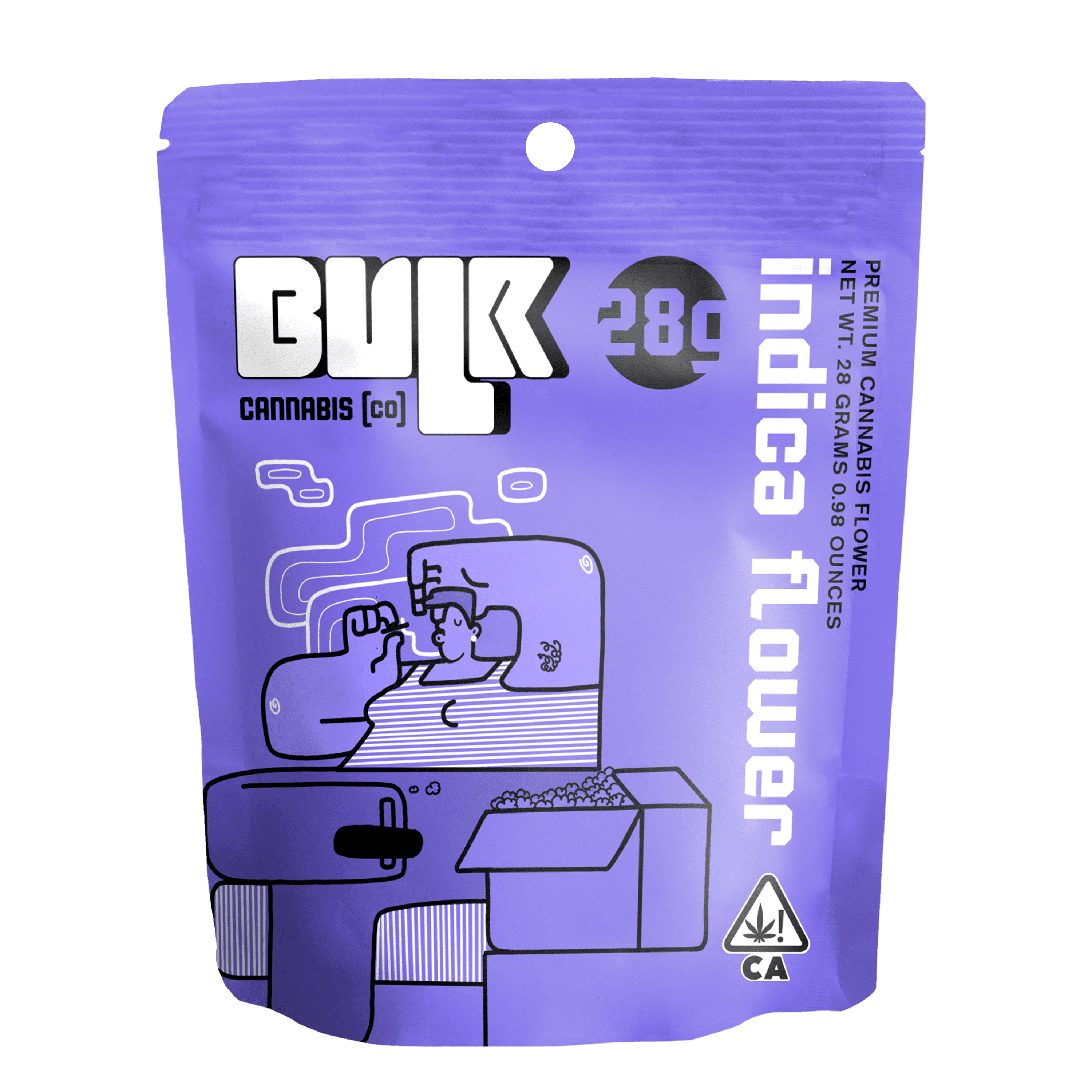 Bulk Flower 28g Indica Forbidden Fruit
