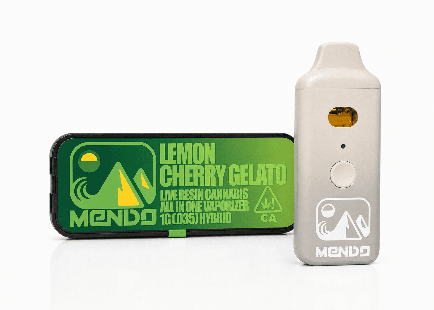 Mendo Live Resin All-In-One 1g Hybrid Lemon Cherry Gelato