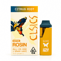 CLSICS Live Rosin All-In-One Cartridge 1g Sativa Citrus Riot