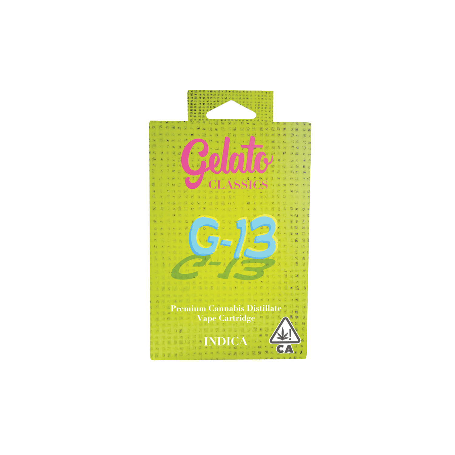 Gelato Classics Cartridge 1g Indica G-13 10pk