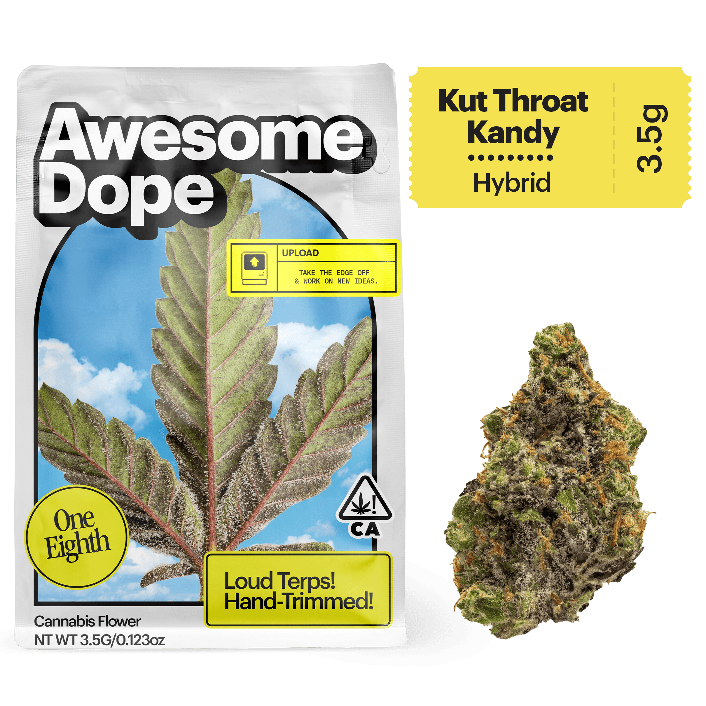 Awesome Dope Flower 3.5g Hybrid Kut Throat Kandy