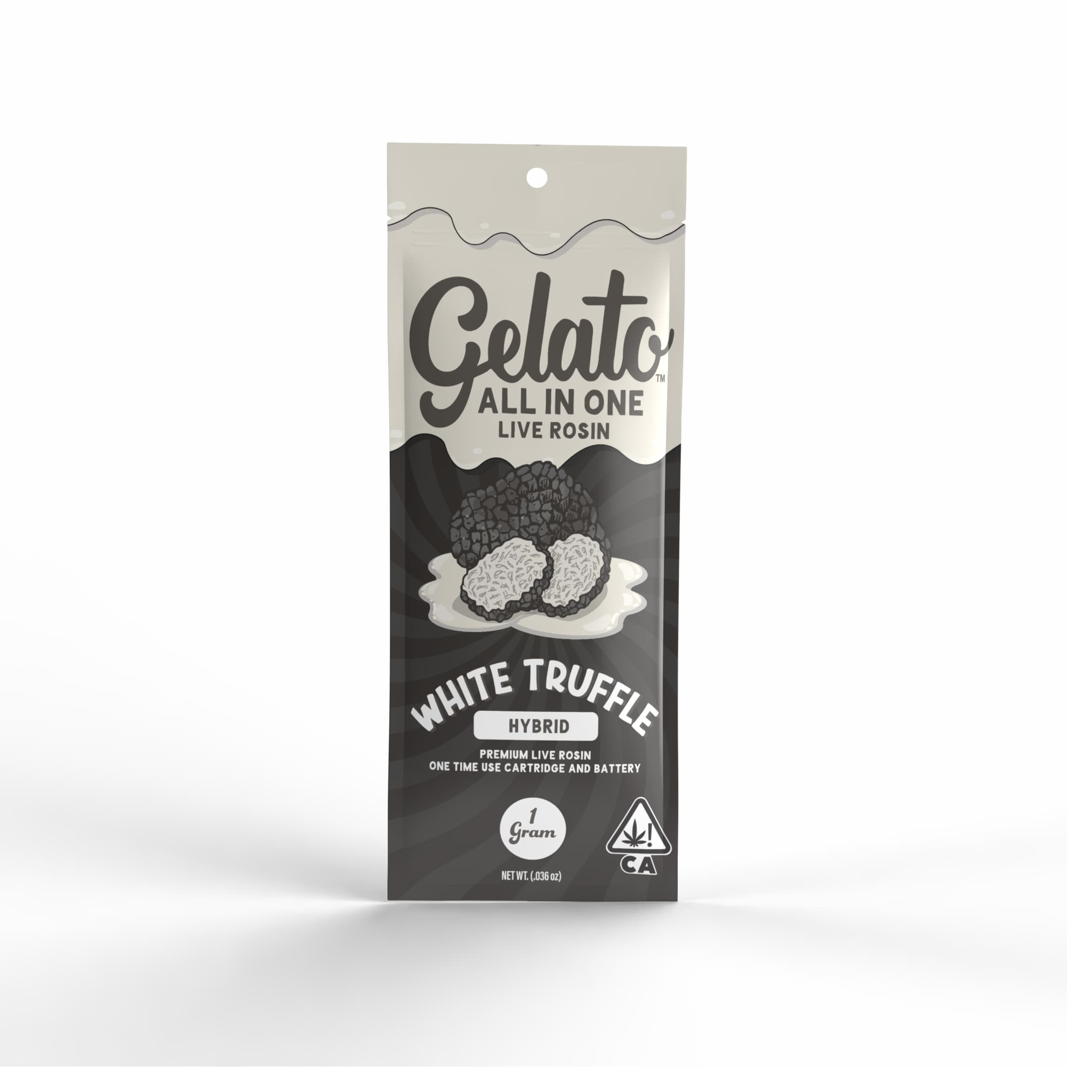 Gelato Live Rosin All-In-One 1g White Truffle