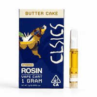CLSICS Live Rosin Cartridge 1g Hybrid Butter Cake