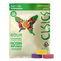 CLSICS Live Rosin Gummies Sativa Sour 20-Piece