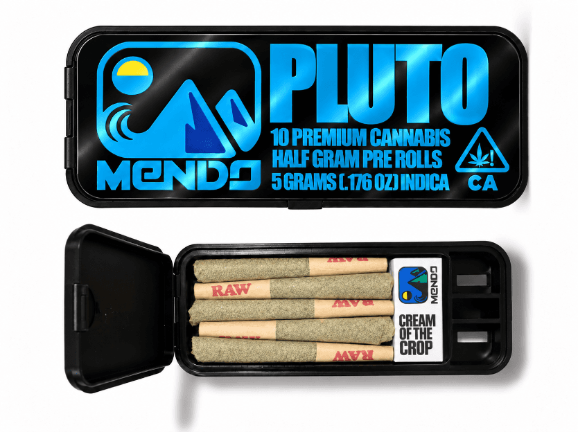 Mendo Preroll 0.5g Indica Pluto 10pk 5.0g