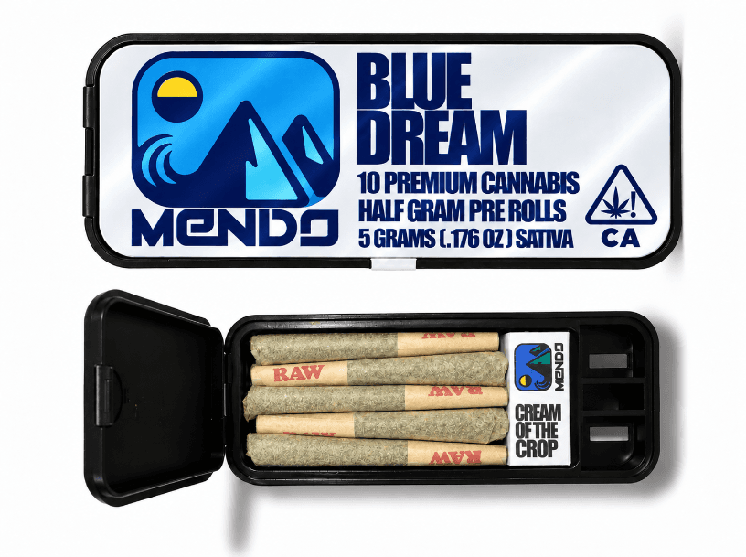 Mendo Preroll 0.5g Sativa Blue Dream 10pk 5.0g