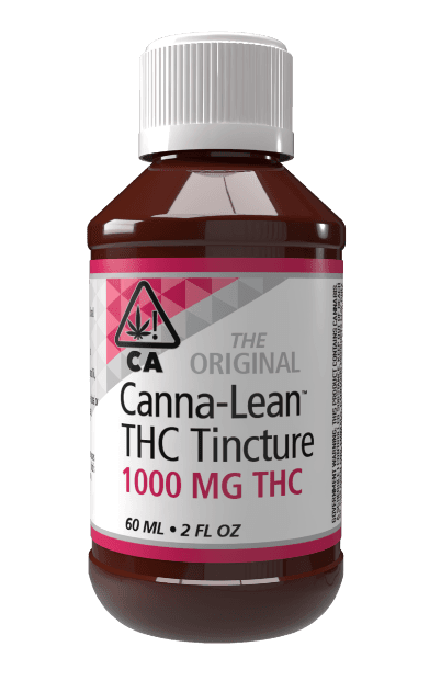 The Original Canna-Lean Tincture 2oz Strawberry