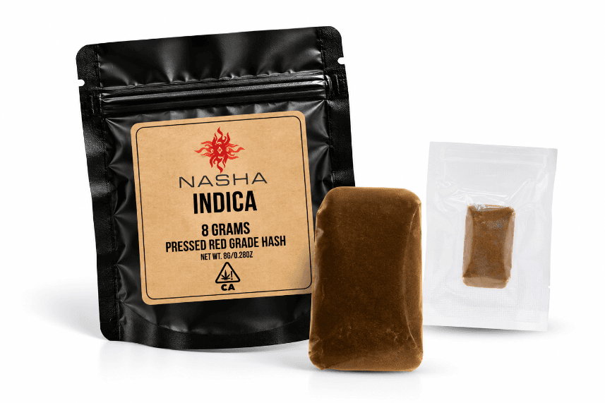 Nasha Red Pressed 8g Indica Oasis Bomb