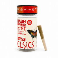 CLSICS Hash Preroll 10pk Sativa Butterfly OG