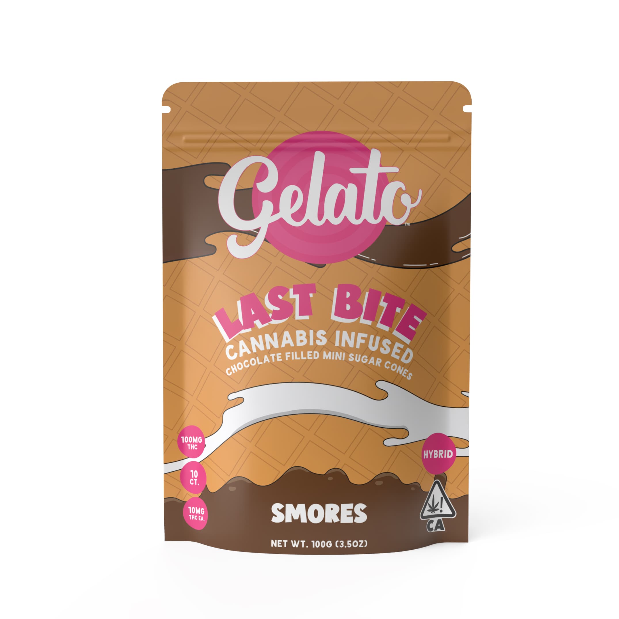 Gelato Last Bite 100mg Indica Smores 10pc