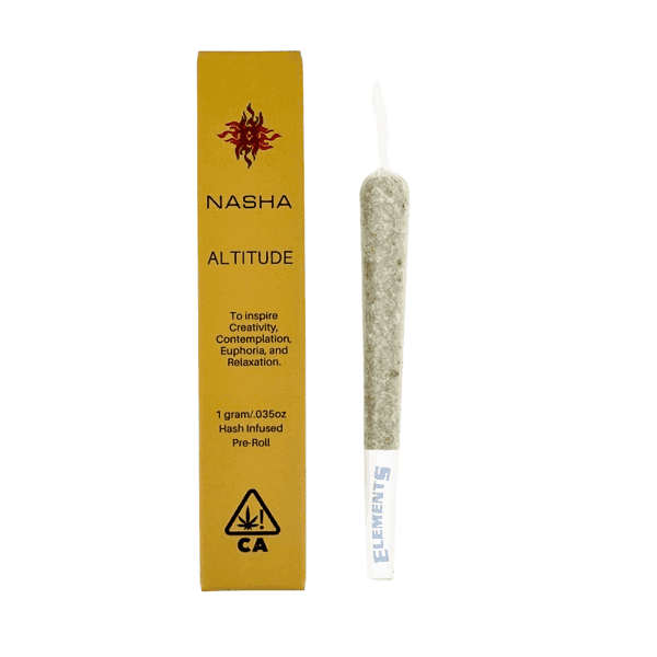 Nasha Preroll Altitude Sour Diesel x Moroccan Peaches