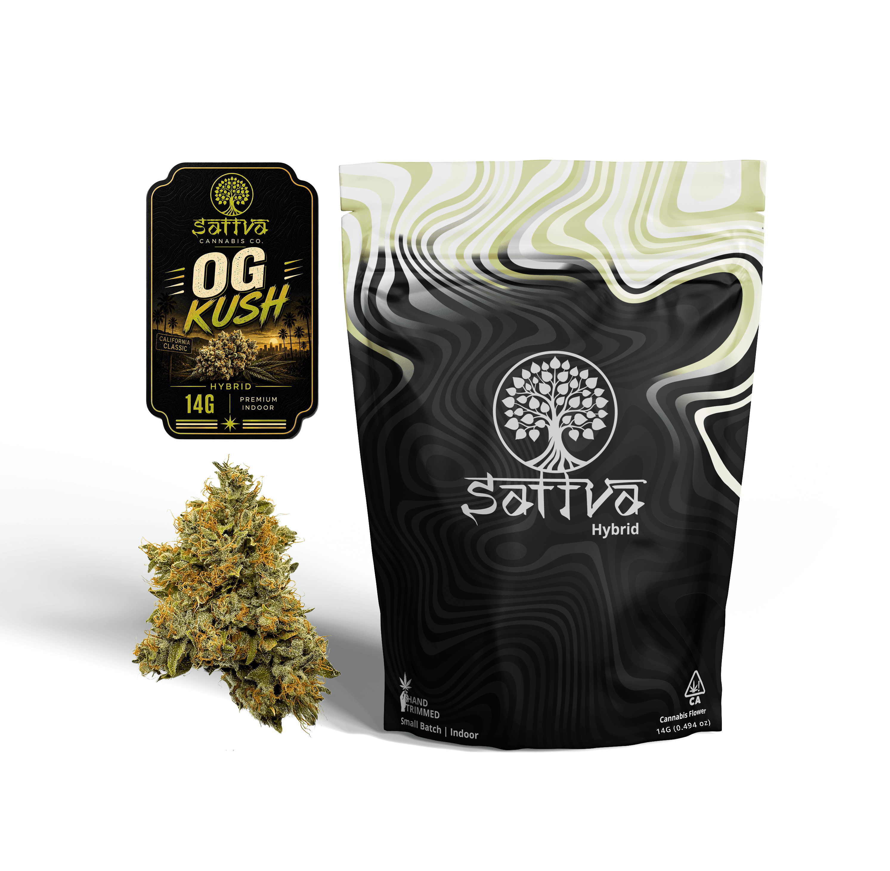 Sattva Cannabis Flower 14g Hybrid OG Kush