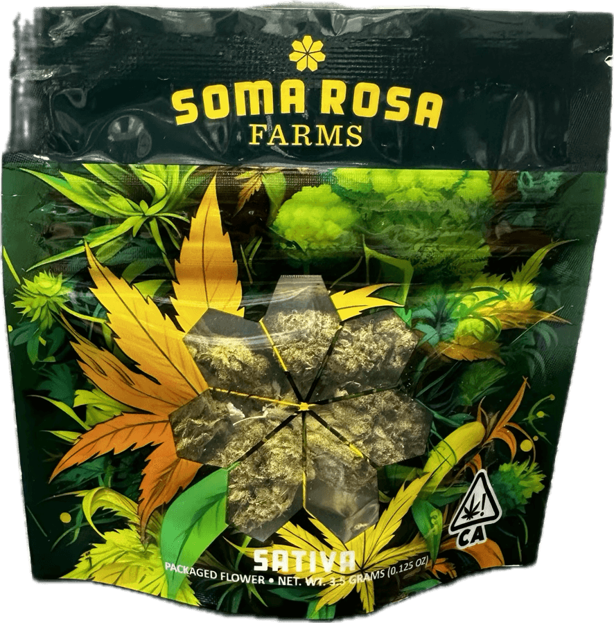 Soma Rosa Flower 3.5g Sativa Banana Punch 16ct