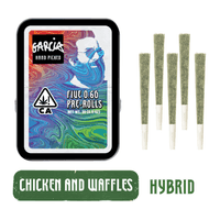 Garcia Hand Picked Preroll .6g Hybrid Chicken and Waffles LPO 5pk 3g