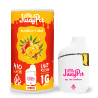 JuicyPot Live Resin All-In-One 1g Hybrid Mango Kush