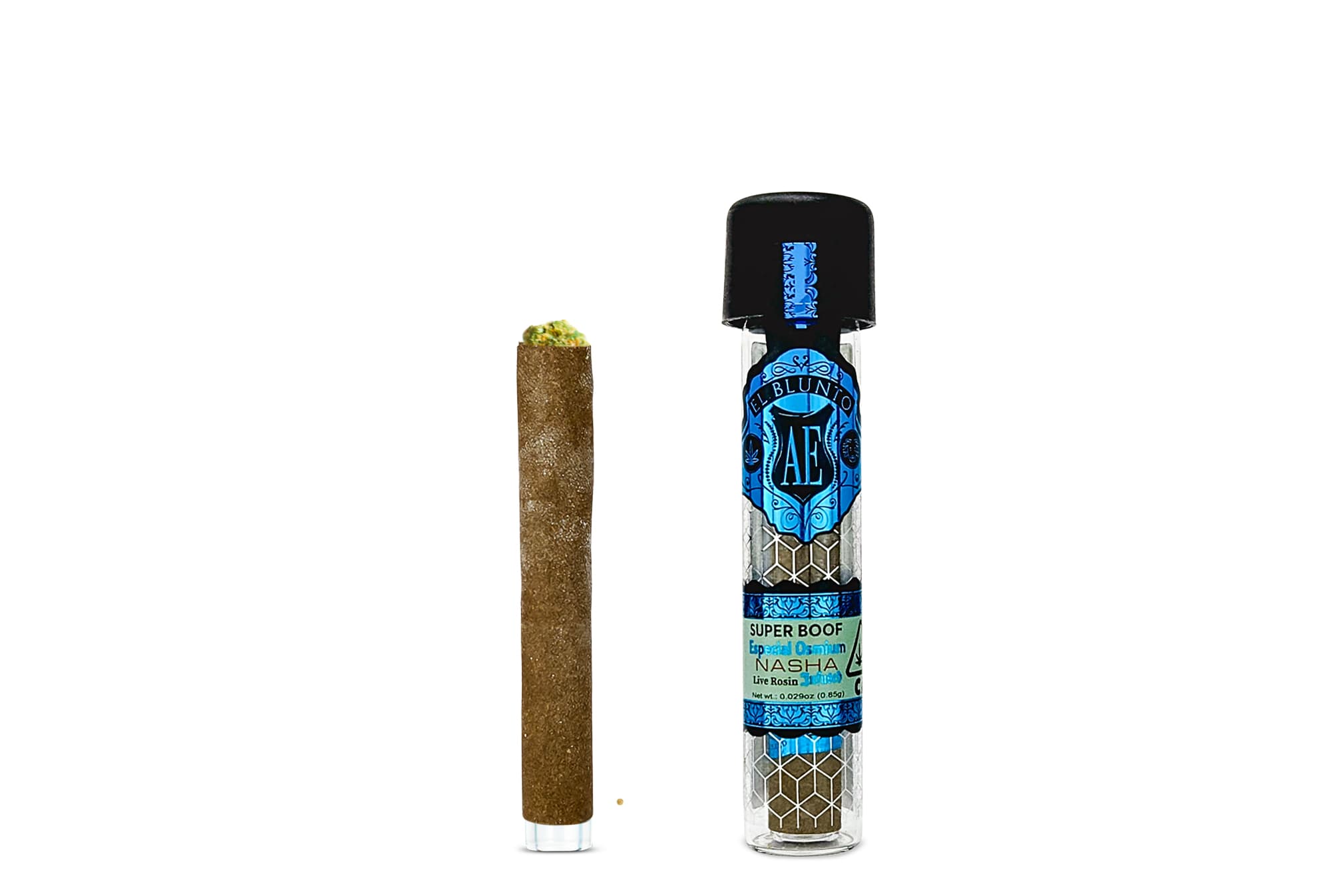 El Blunto El Bluntito x Nasha Especial Osmium Rosin .85g Hybrid Super Boo
