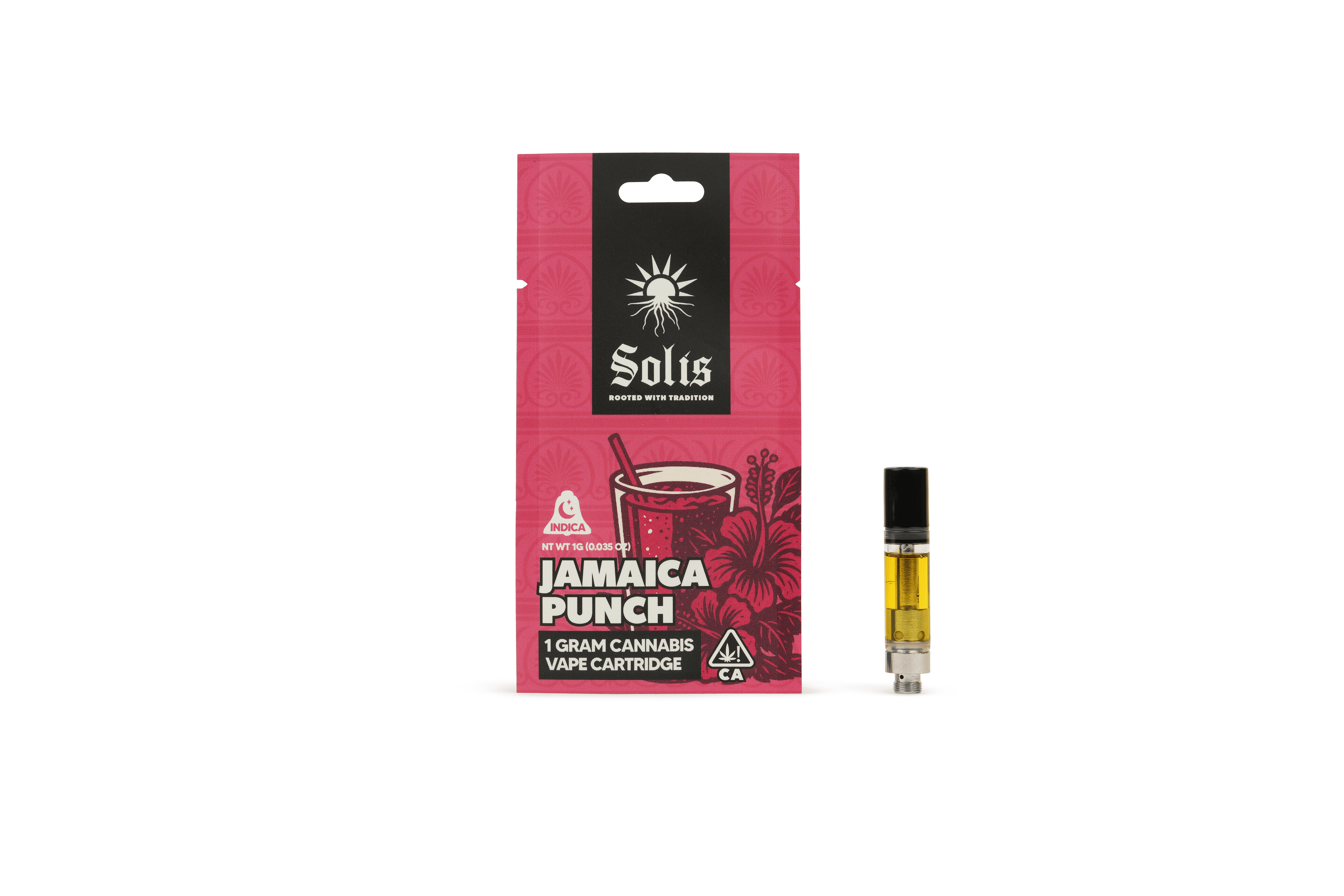 Solis Cartridge 1g Indica Jamaica Punch