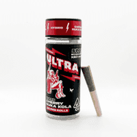 Ultra Live Rosin and Live Resin Preroll 5pk .5g Hybrid Cherry Nuka Kola