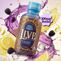Uncle Arnie's Beverage 8oz 100% Live Resin Blackberry Lemonade 100mg - Indica