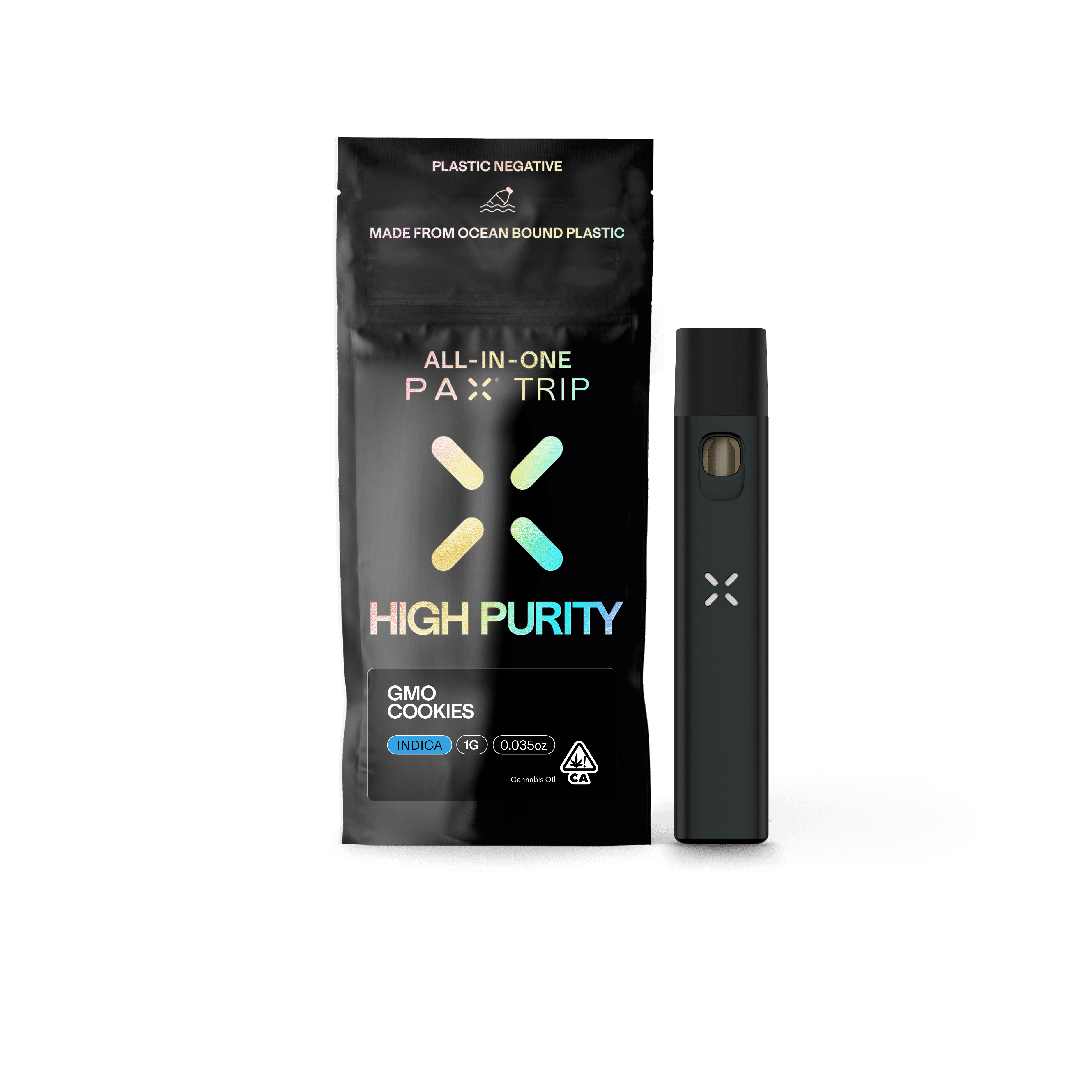 PAX Trip All-In-One High Purity THC 1g Indica GMO Cookies